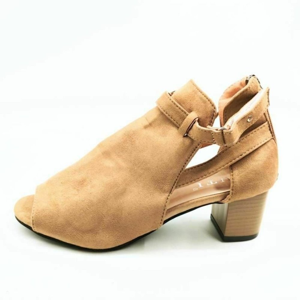 Juti Womens Booties Block‎ Heels Zipper 40 New